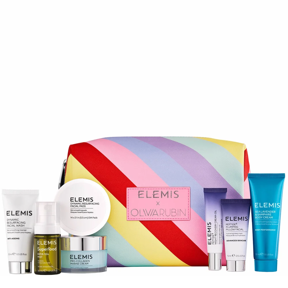 Limited Edition Olivia Rubin Travel Collection Gift Set for Her ELEMIS X OLIVIA RUBIN女士奢華護膚套裝 第 1 張圖片