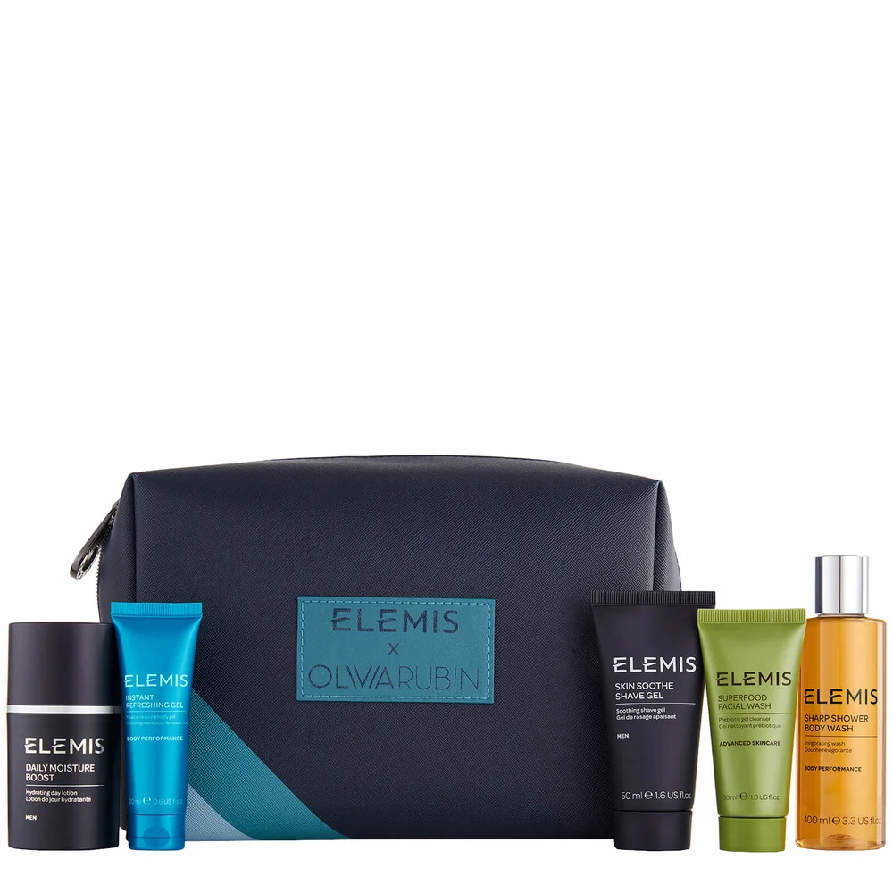 Limited Edition Olivia Rubin Travel Collection Gift Set for Him ELEMIS X OLIVIA RUBIN男士奢華護膚套裝 第 1 張圖片