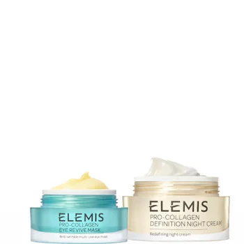 Pro-Definition Night Cream x Pro-Collagen Eye Revive Mask 15ml 細胞更生提升晚霜50ml x 骨膠原全效修護眼膜15ml