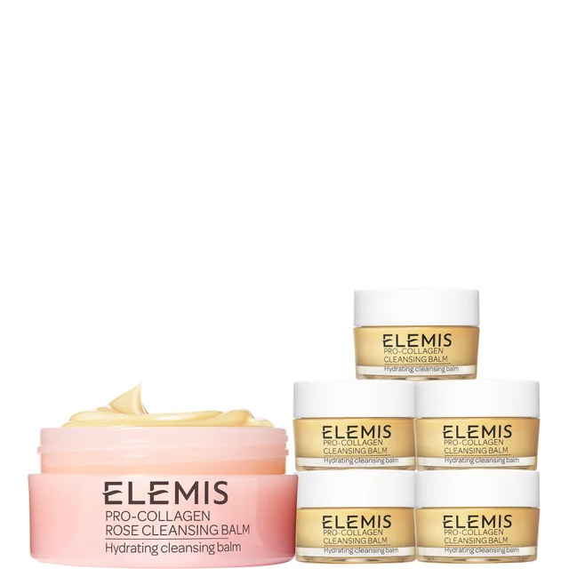 骨膠原玫瑰卸妝膏套裝 買1享6