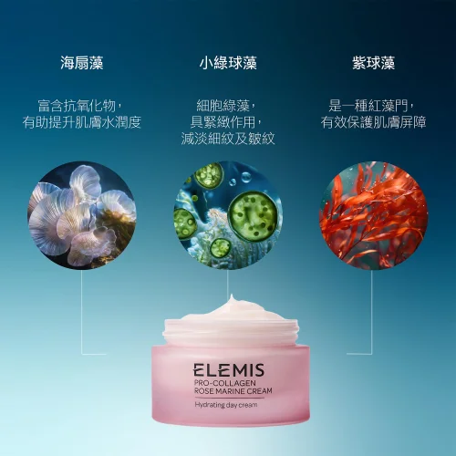 骨膠原玫瑰海洋面霜50ml免費升級100ml 第 3 張圖片